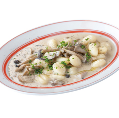 ポルチーニのクリームニョッキ