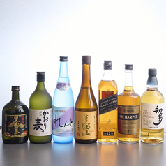 焼酎、ウイスキーもお好きな一杯を♪