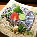 料理メニュー写真 【薩】キビナゴお刺身 (辛子酢みそで)