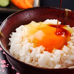 法隆寺醤油の卵かけご飯