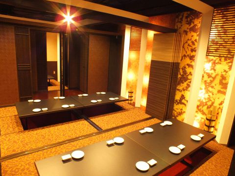掘り炬燵個室完備！個室宴会は最大70名様まで！コースは3000円～
