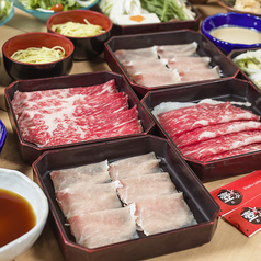 豚ロース(カナダ産)食べ放題【しゃぶしゃぶ・しゃぶギョプサル】