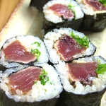 土佐巻き…かつおの巻き寿司♪食後の〆にどうぞ…