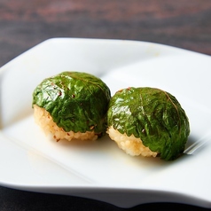 ◇ゴマの葉おにぎり