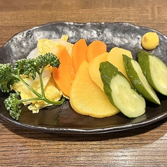 漬物盛り合わせ