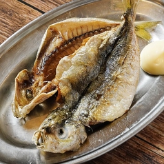 小魚の唐揚げ
