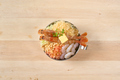 料理メニュー写真&nbsp;海老まみれもんじゃ (海老まみれMANPUKUもんじゃ) (沼) (ビスク風)