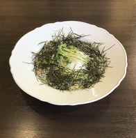 えびと生海苔のクリームパスタ