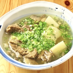 牛すじと大根の塩煮込み