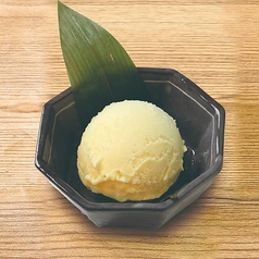 バニラアイス
