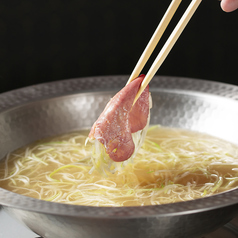 葱が主役の7秒生たんしゃぶ