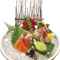 厳選した旬鮮創作和食が自慢です。