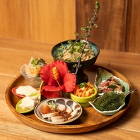 多彩なおばんざいをご用意！充実の沖縄料理◎