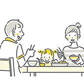 お子様連れのお客様のご来店大歓迎です。お子様用の椅子の準備あります。