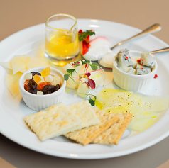 チーズの盛り合わせ