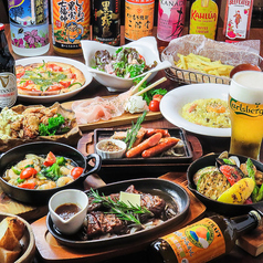 全10品！120分飲放付ビアホールコース5500円(税込)♪