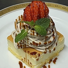 モンブランチーズケーキ