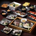 自慢のわら焼きが楽しめるコース料理は3,000円より★選べてうれしい特選コース満載！！