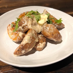 アンチョビマヨの燻製ポテトフライ