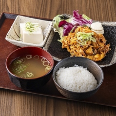 豚キムチ定食