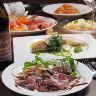 旬の食材で彩る本格イタリアン