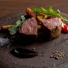 A5等級 黒毛和牛のステーキ