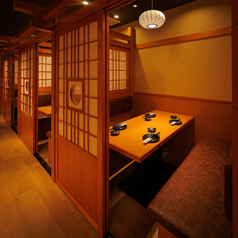 2名様～ご利用シーンに合わせたお席にご案内します!デートや大切な方との接待などにご利用ください。誕生日や記念日には特製デザートプレゼントもしておりますので是非ご利用ください♪お席は広々としている為、隣も気にせず、大事な日にも雰囲気を大切にご宴会をお楽しみ頂けます！!