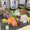 料理メニュー写真 刺身盛り合わせ5種