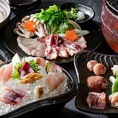 いっぷく庵のコース写真