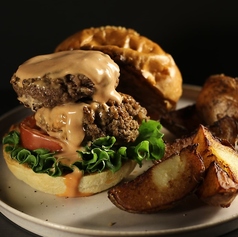 侍 W BURGER