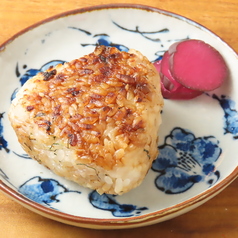 薬味入り焼おにぎり