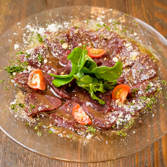 牛たたきのカルパッチョ