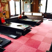 ゆったり座れる掘りごたつのお席はご家族連れにも人気♪ファミリーでのご来店も大歓迎です！