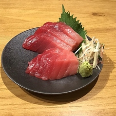 生インドマグロ中トロ刺し