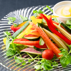 厳選野菜のバーニャカウダ