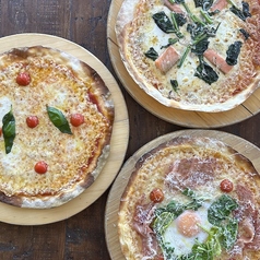 ピッツァ　ビスマルクの写真