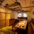 2名様～最大45名様での宴会も可能！こだわりの豊洲直送の各種コースもご用意ございます！（新日本橋/神田/新鮮/魚/お刺身/居酒屋/宴会/歓送迎会/飲み放題/記念日/誕生日/二次会/日本酒/完全個室）