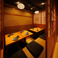 駅近なのでふらっと立ち寄れて、落ち着いた和空間でお食事を味わえます！少人数から団体様まで気兼ねなくご利用いただけるプライベート個室、大人数でもゆったり寛げる大型個室も完備してますので各種宴会におすすめです。
