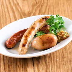 ソーセージのグリル