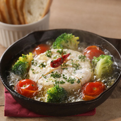 カマンベールチーズアヒージョ