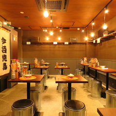 最大90名様までご利用できますので、宴会や打ち上げ、飲み会などにぴったりです!広々空間でゆったりできます☆~水炊き・焼鳥 とりいちず 新小岩南口店~☆
