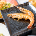 料理メニュー写真&nbsp;有頭海老の丸かじり塩串焼き