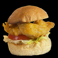 今月ののマンスリバーガーフィッシュバーガー