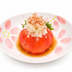 冷やしトマト 三杯酢かけ