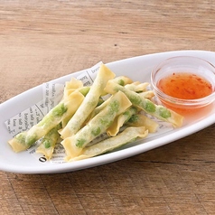 枝豆のカリカリ揚げ