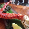 料理メニュー写真 タラバ蟹足1本丸ごとボイル