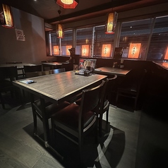 2階テーブル席■落ち着いたテーブル席が自慢です♪大阪/京橋/餃子/中華/飲み放題/ビール/ディナー/貸切