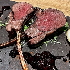 北海道 エゾ鹿 骨付き肉 ベリーソース