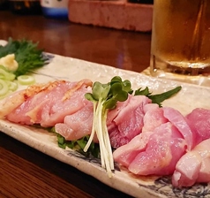 鹿児島県直送鶏刺し