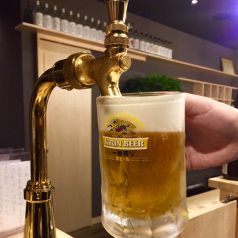 キンキンに冷えたビール★会社帰りにいかがですか！